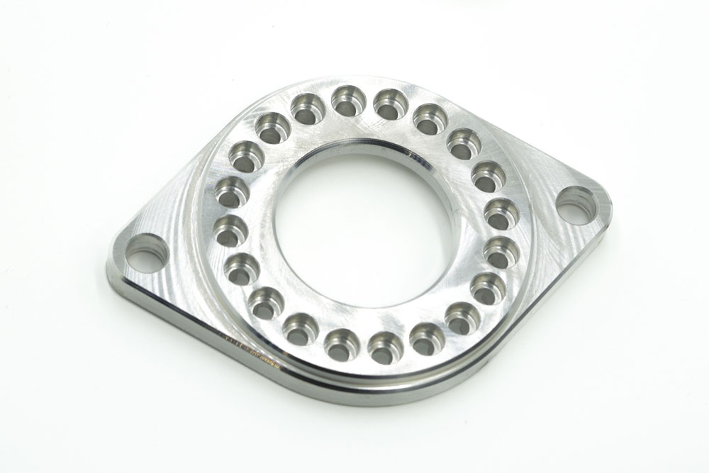 Aluminium Multi Drilled Adpator Plate- ALL 4.5 inertia replacements